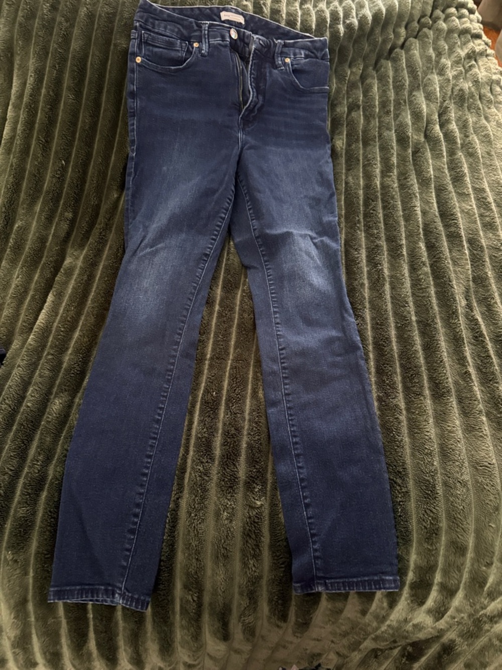 Good American Dark Blue Skinny Jeans